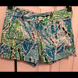 PRICE DROP Lilly Pulitzer Callahan shorts size 00